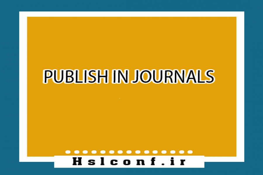PUBLISH IN JOURNALS